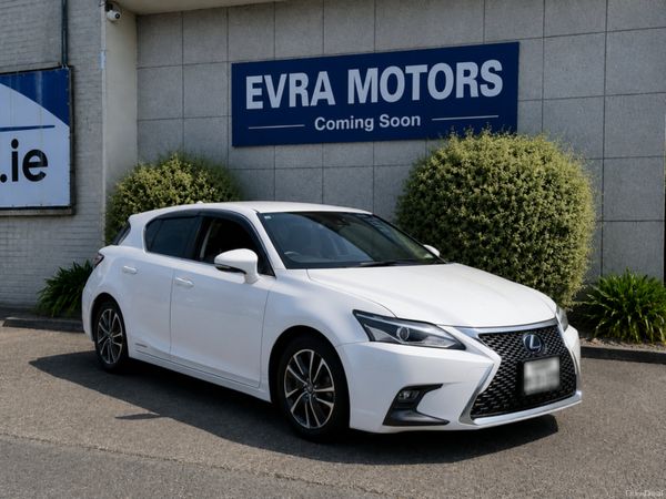 Lexus CT Hatchback, Petrol Hybrid, 2017, White