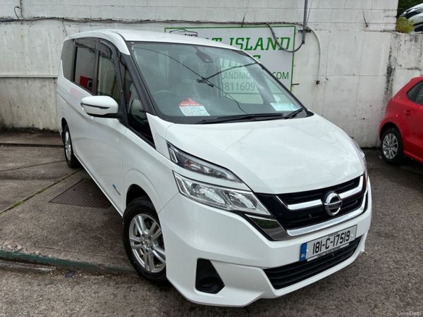 Nissan Serena Hatchback, Petrol Hybrid, 2018, White