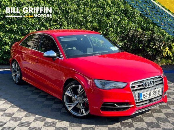 Audi S3 Saloon, Petrol, 2015, Red