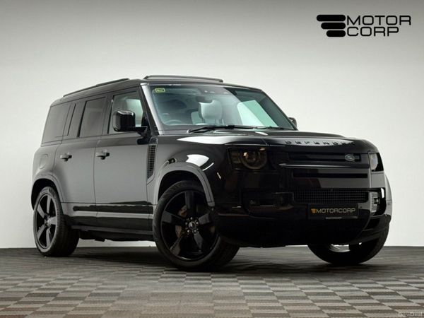 Land Rover Defender SUV, Petrol Plug-in Hybrid, 2025, Black