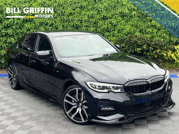 BMW 3-Series Saloon, Petrol Plug-in Hybrid, 2020, Black