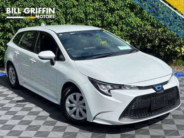 Toyota Corolla Estate, Petrol Hybrid, 2022, White