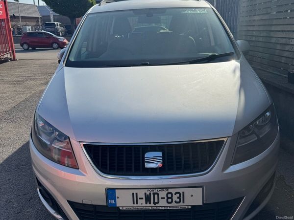 SEAT Alhambra MPV, Diesel, 2011, Silver