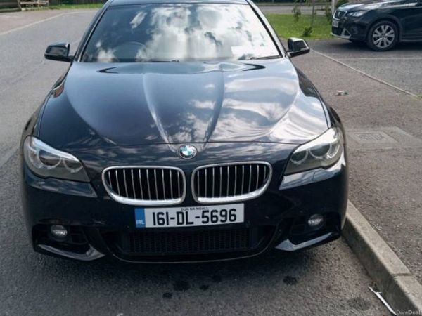 BMW 5-Series Saloon, Diesel, 2016, Black