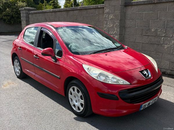 Peugeot 207 Hatchback, Petrol, 2008, Red
