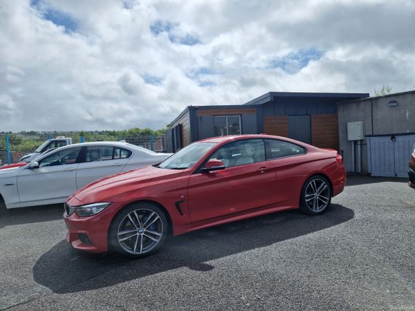 BMW 4-Series Coupe, Petrol, 2018, Red
