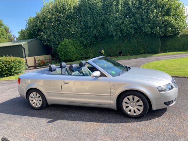 Audi A4 Convertible, Petrol, 2002, Silver