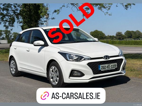 Hyundai i20 Hatchback, Petrol, 2020, White