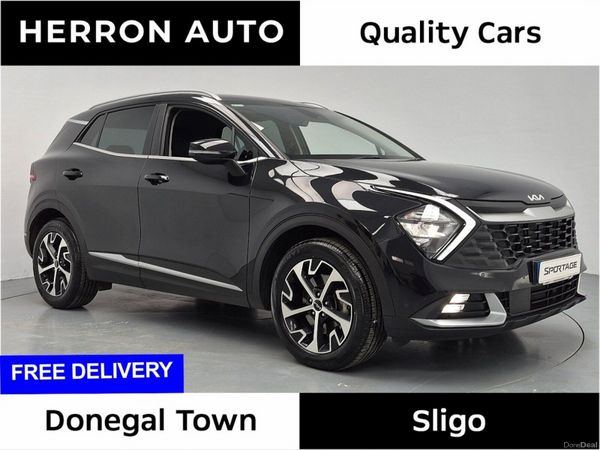 Kia Sportage SUV, Petrol Hybrid, 2023, Black