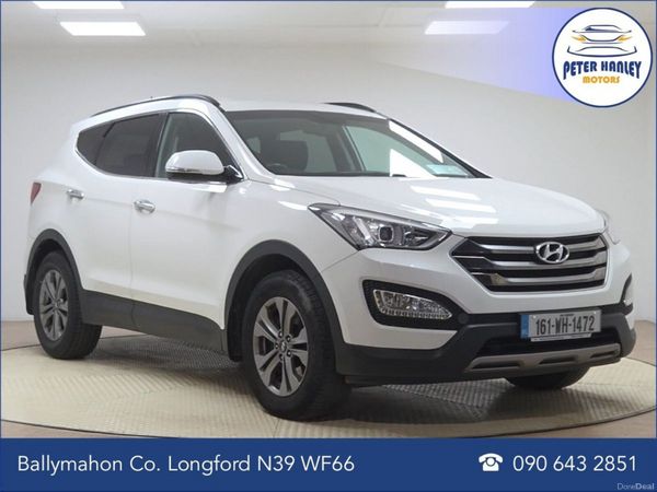Hyundai Santa Fe SUV, Diesel, 2016, White