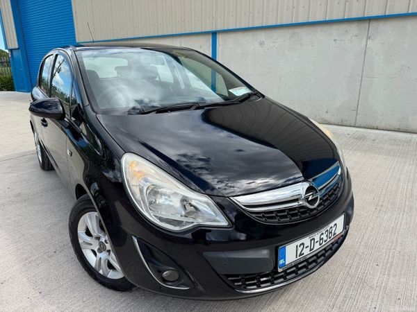 Opel Corsa Hatchback, Petrol, 2012, Black