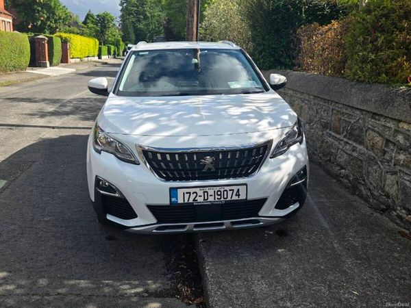 Peugeot 3008 SUV, Petrol, 2017, White