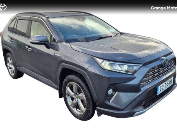 Toyota RAV4 SUV, Petrol Hybrid, 2021, Grey