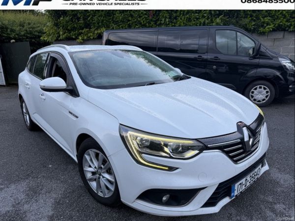 Renault Megane Estate, Diesel, 2017, White