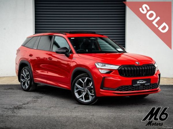 Skoda Kodiaq SUV, Diesel, 2025, Red