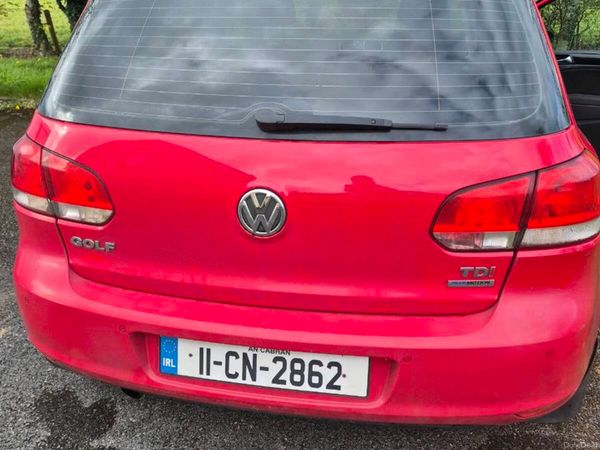 Volkswagen Golf Hatchback, Diesel, 2011, Red