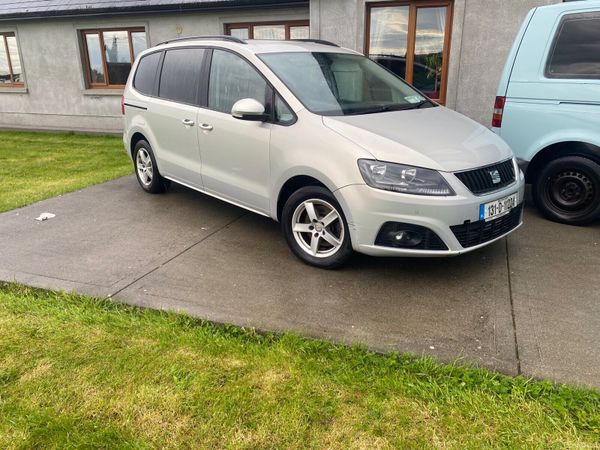 SEAT Alhambra MPV, Diesel, 2013, Silver