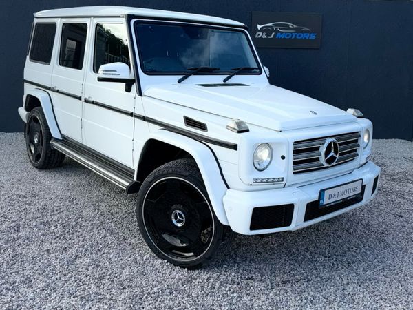 Mercedes-Benz G-Class SUV, Diesel, 2018, White
