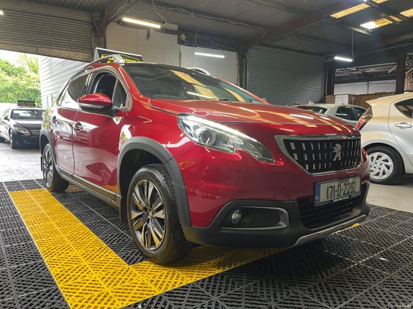 Peugeot 2008 Estate, Petrol, 2017, Red
