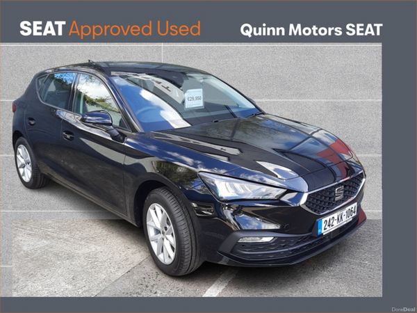 SEAT Leon Hatchback, Petrol Hybrid, 2024, Black