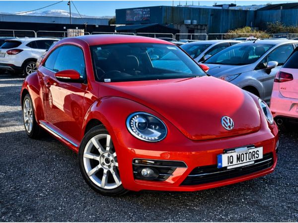 Volkswagen Beetle Hatchback, Petrol, 2016, Orange