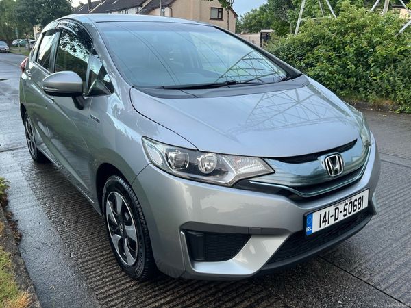 Honda Fit Hatchback, Petrol Hybrid, 2014, Silver