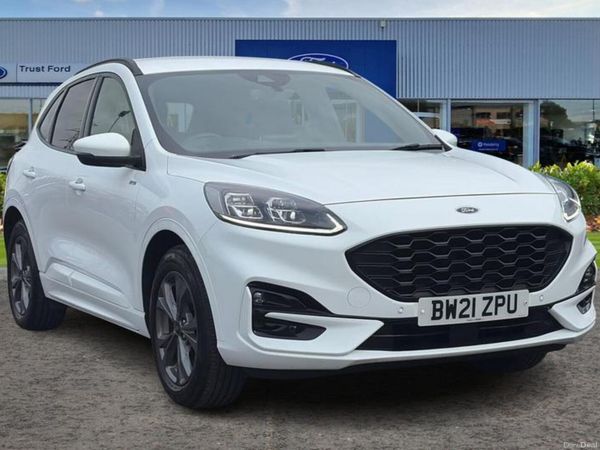Ford Kuga SUV, Petrol Hybrid, 2021, White