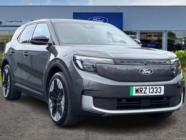 Ford Explorer SUV, Electric, 2024, Grey