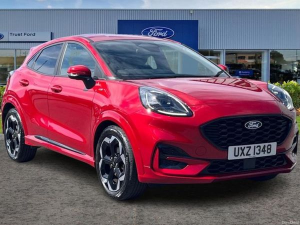 Ford Puma Hatchback, Petrol, 2024, Red