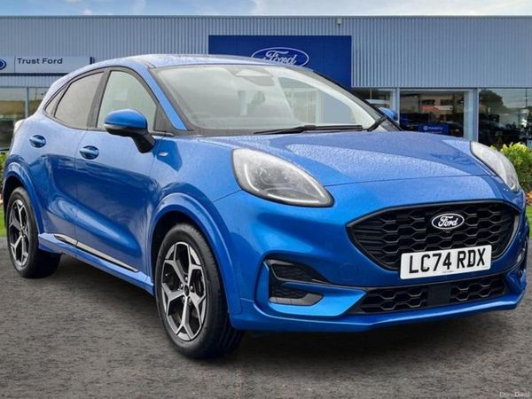 Ford Puma Hatchback, Petrol, 2024, Blue