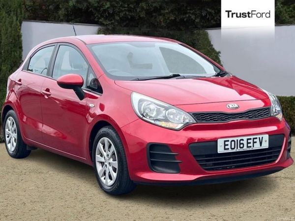 Kia Rio Hatchback, Petrol, 2016, Red