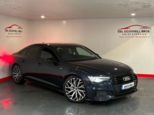 Audi A6 Saloon, Diesel, 2022, Blue