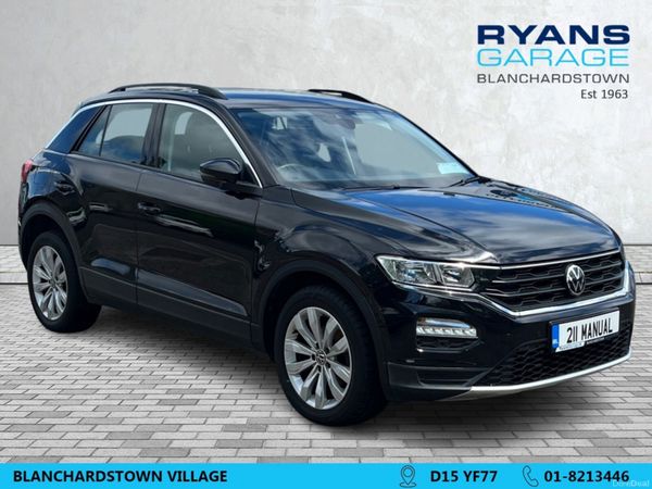 Volkswagen T-Roc SUV, Petrol, 2021, Black
