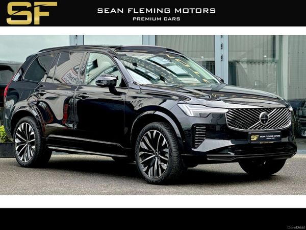 Volvo XC90 SUV, Petrol Plug-in Hybrid, 2025, Black
