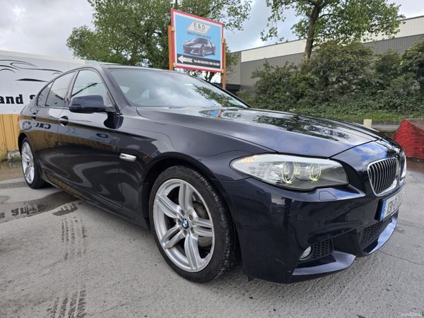 BMW 5-Series Saloon, Diesel, 2013, Black