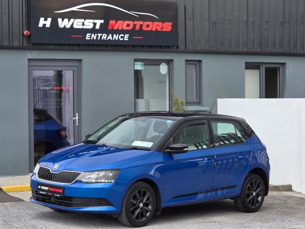 Skoda Fabia Hatchback, Petrol, 2017, Blue