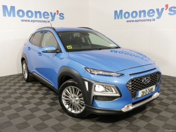 Hyundai KONA SUV, Petrol, 2021, Blue