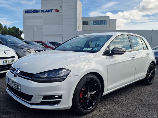 Volkswagen Golf Hatchback, Petrol, 2013, White