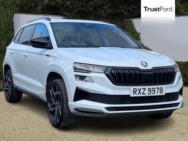 Skoda Karoq Estate, Petrol, 2022, White
