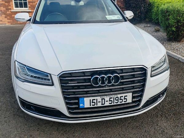 Audi A8 Saloon, Diesel, 2015, White