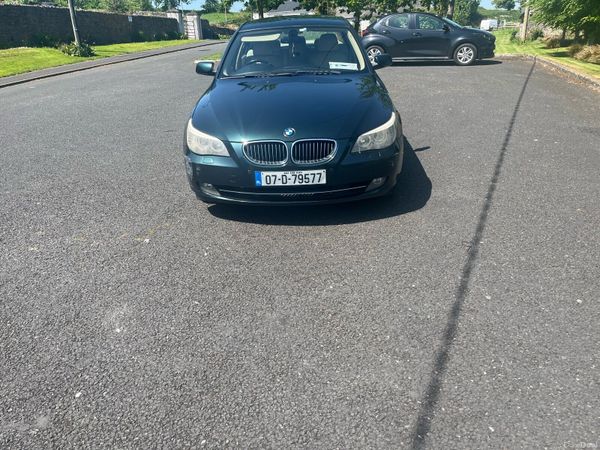 BMW 5-Series Saloon, Diesel, 2007, Green