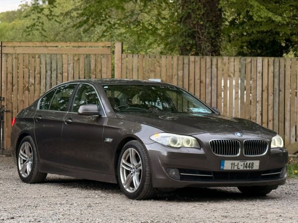 BMW 5-Series Saloon, Diesel, 2011, Brown
