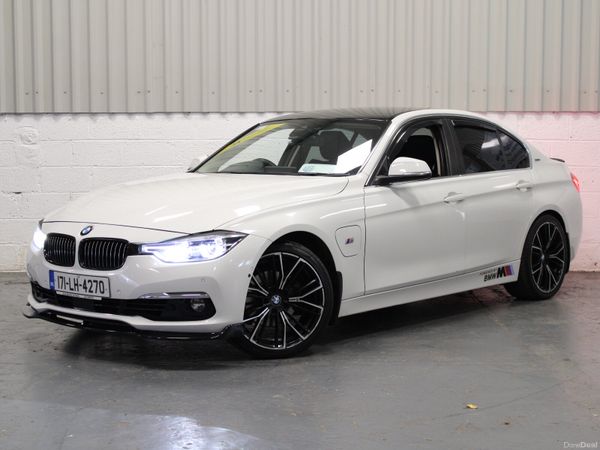 BMW 3-Series Saloon, Petrol Plug-in Hybrid, 2017, White
