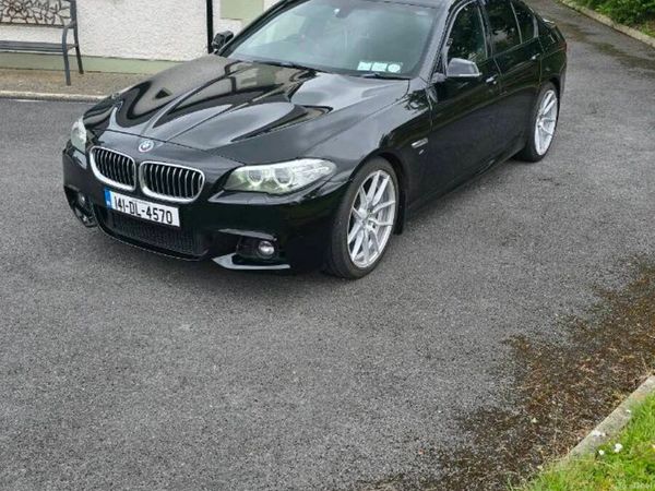 BMW 5-Series Saloon, Diesel, 2014, Black