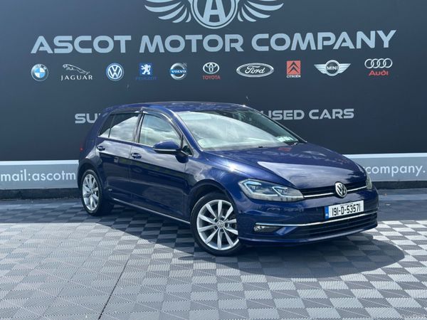 Volkswagen Golf Hatchback, Petrol, 2019, Blue