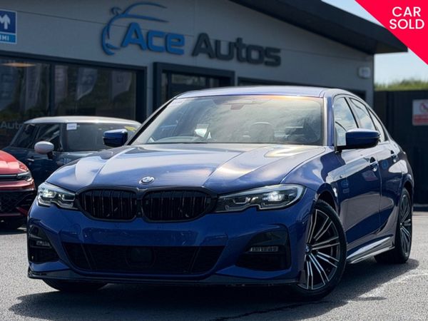 BMW 3-Series Saloon, Diesel, 2019, Blue