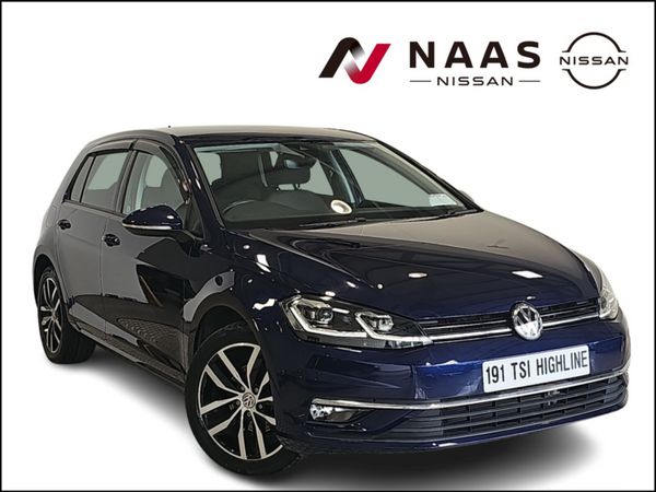 Volkswagen Golf Hatchback, Petrol, 2019, Blue
