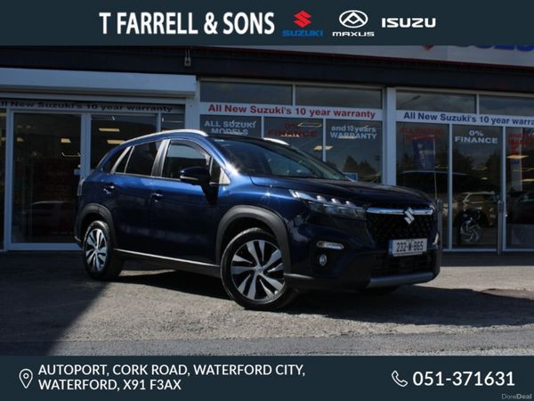 Suzuki SX4 S-Cross Hatchback, Petrol, 2023, Blue