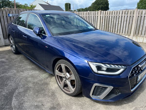 Audi A4 Saloon, Diesel, 2020, Blue
