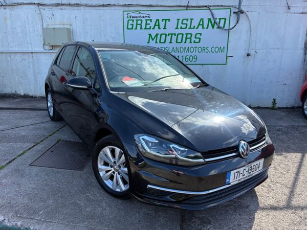 Volkswagen Golf Hatchback, Petrol, 2017, Black
